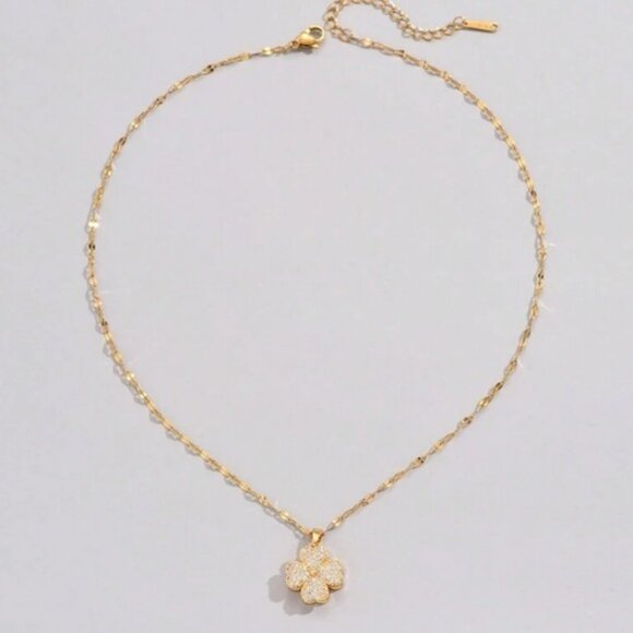 BRENDA MINIMAL STATMENT NECKLACE - Picture 3 of 3